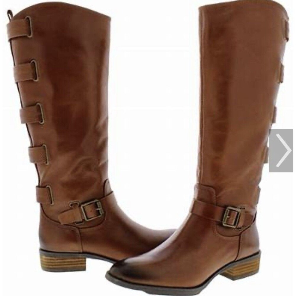 NWT’s Sole Society Ladies Boots Size 8.5M Vintage Cognac